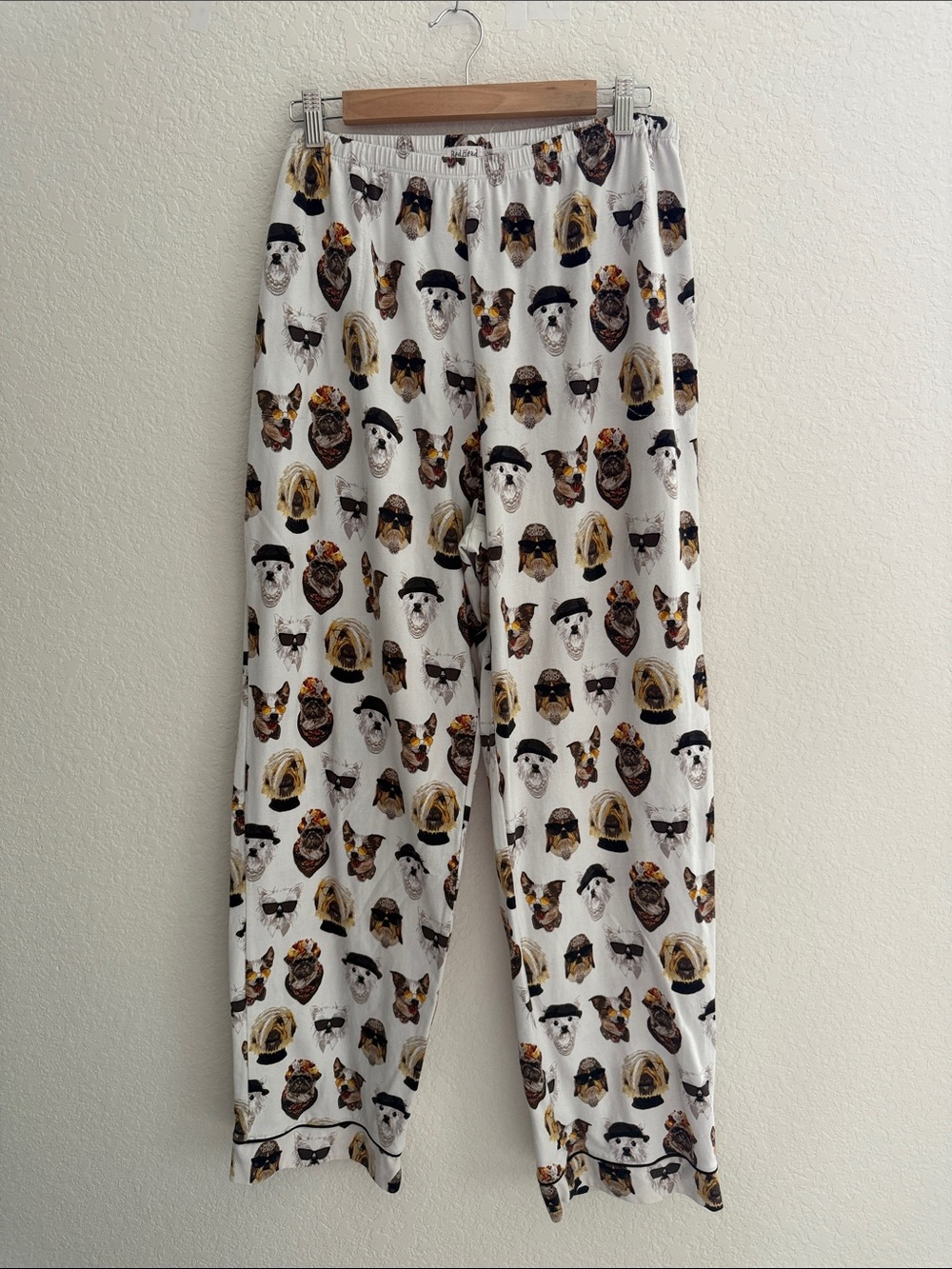 BedHead 2 piece Set Pajamas with Dogs Print Size XL - Picture 2 of 12